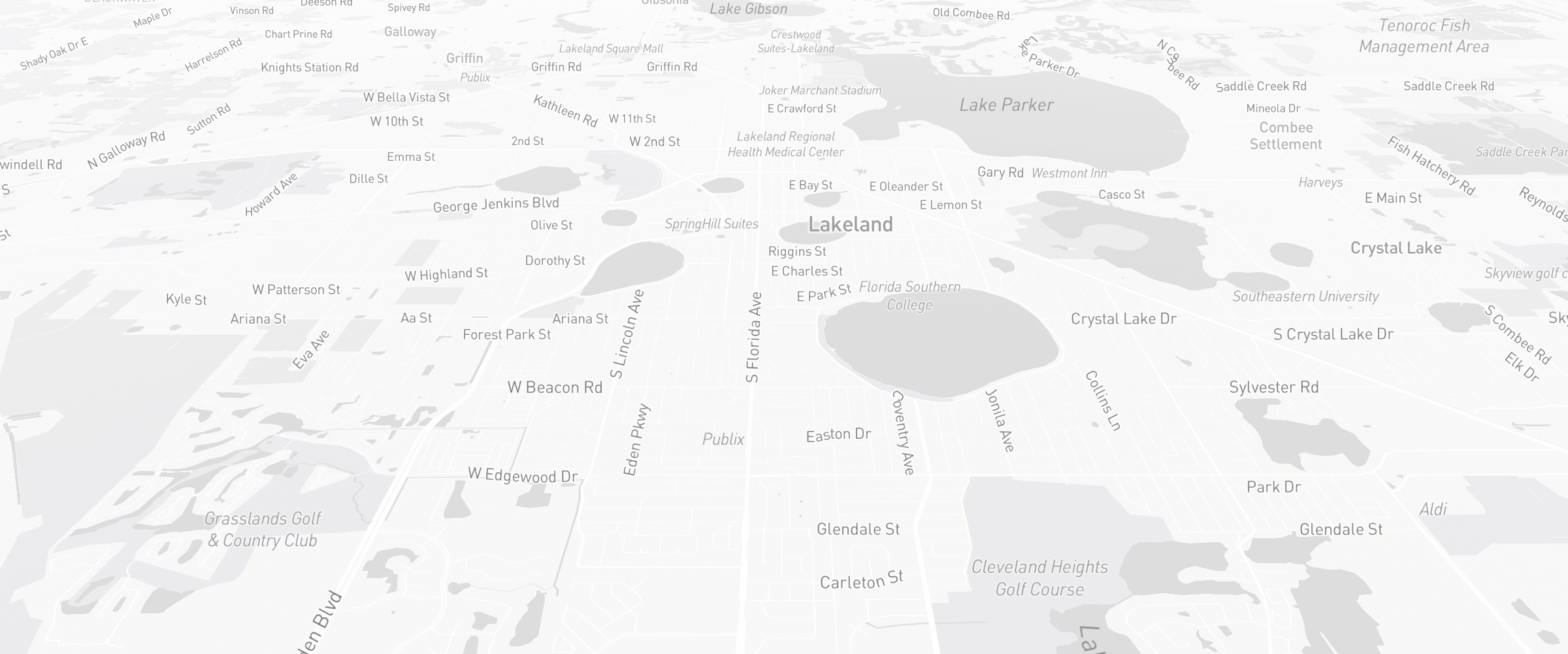 Neighborhood map of Lakeland, FL — the area served by Life Insurance Agents of Lakeland Group